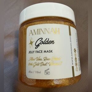 💛 Aminnah Golden Jelly Face Mask 💛